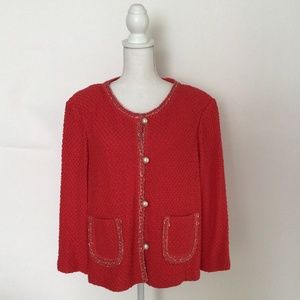 ST. JOHN Wool Jaket Blazer
